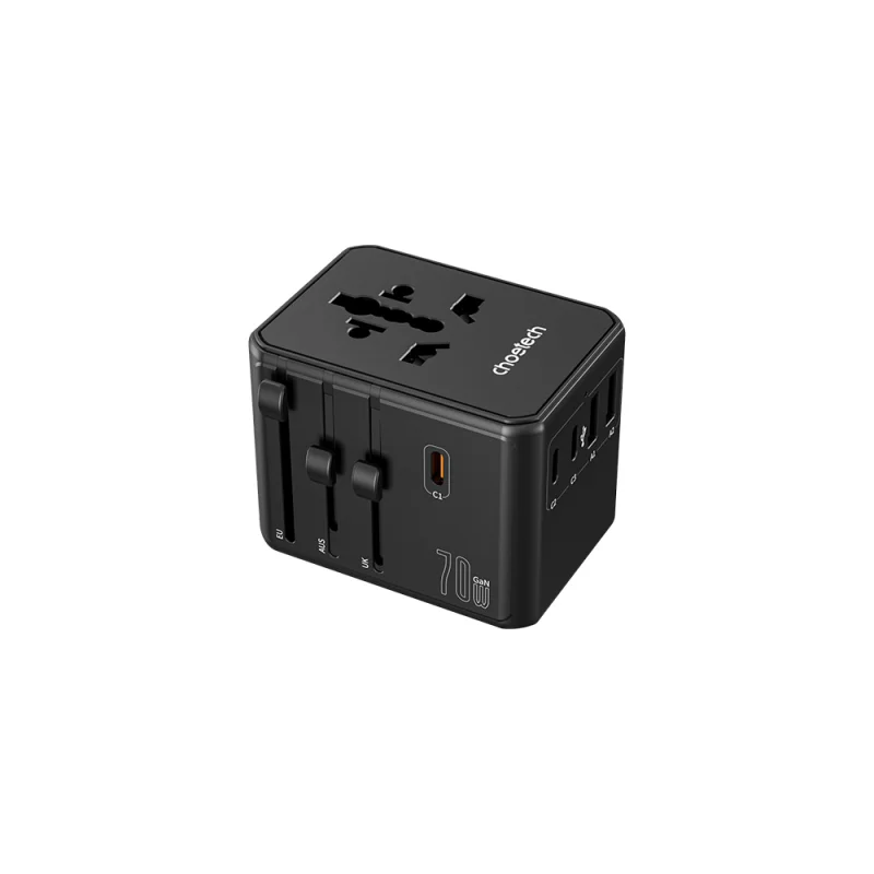 Choetech PD5064 70W 氮化鎵旅行轉接充電器