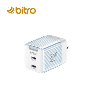 bitro BG45CC GaN 45W 氮化鎵PD雙孔快速電源供應器