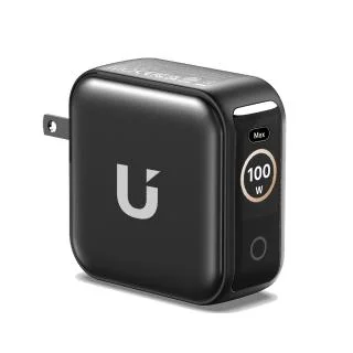 UKKO 100W GaN 氮化鎵 3孔 (2C1A) AI 溫控急速充電器
