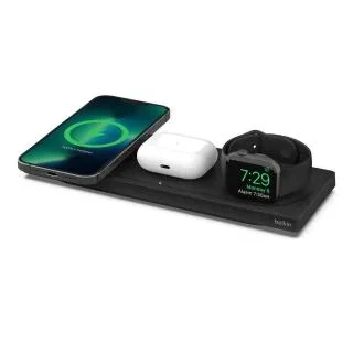 Belkin BoostCharge Pro MagSafe 15W 3合1 無線充電板 WIZ016