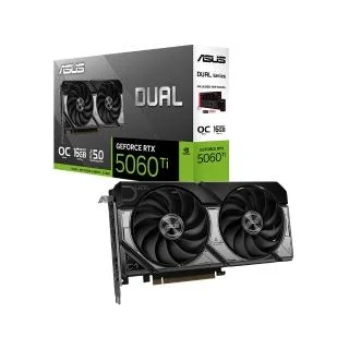 ASUS Dual GeForce RTX 5060 Ti 16GB GDDR7 OC