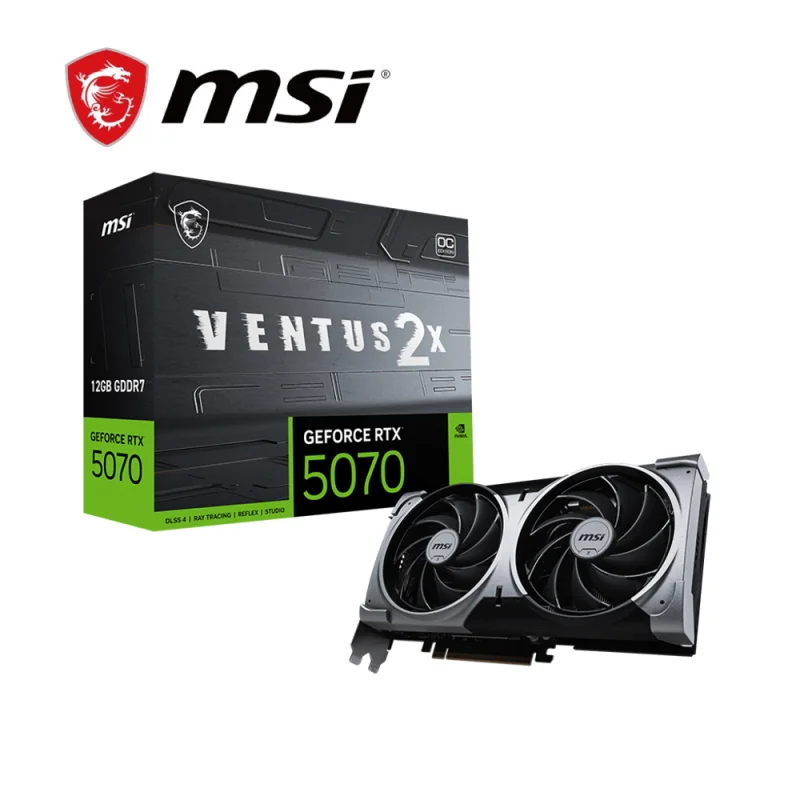 MSI GeForce RTX 5070 12G VENTUS 2X OC