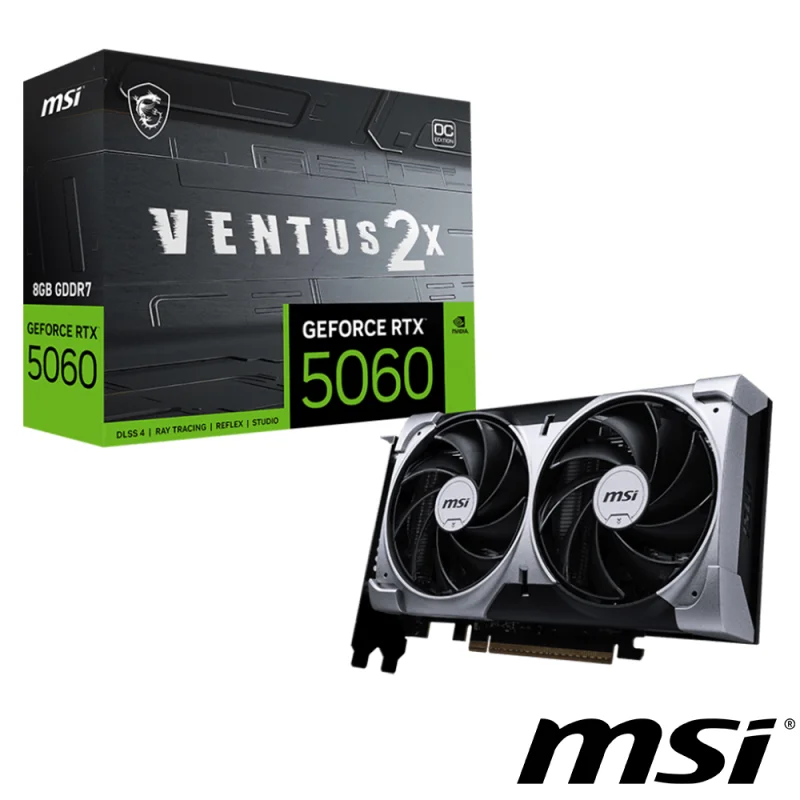 MSI GeForce RTX 5060 8G VENTUS 2X OC