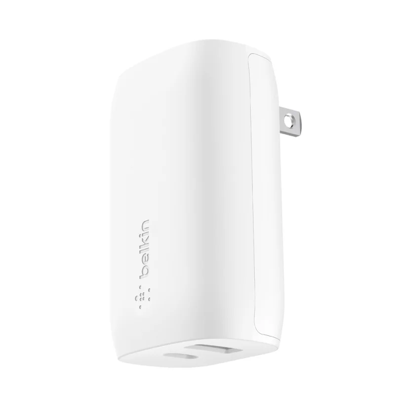 Belkin BoostCharge 25W Type-C+12W USB-A 雙孔充電器 WCB007
